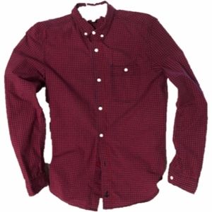 CPO Provisions Cranberry/Yale Medium Gingham S-P